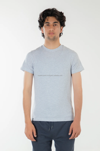 Camiseta Blanca de Manga Corta para Hombre, Estilo Casual, Corte Regular, 100% Algodón, Cuello Redondo, Color Sólido, Tallas Grandes, Alta Calidad, OEM 2026 - Product Image 5