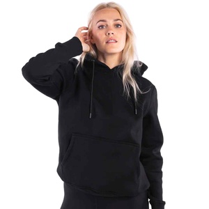 Sudaderas con capucha de invierno para mujer de alta calidad, Material polar de gran tamaño, logotipo personalizado bordado, peso pesado, manga larga, suave y cálido - Product Image 1