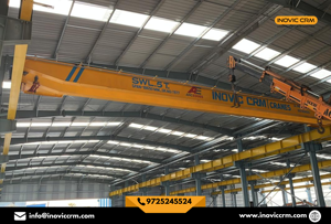 เครน EOT แบบคานคู่ INOVIC CRM ขนาด 5 ตัน ถึง 50 ตัน |   เครนเหนือศีรษะสำหรับงานหนักพร้อมระบบควบคุม PLC ขนาด 25 เมตร - Product Image 6