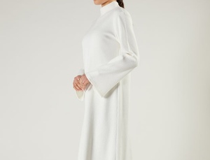 Nouvelle collection 2026 : Magnifique Abaya noire traditionnelle islamique pour femmes – Vêtements musulmans d'Arabie Saoudite et du Golfe - Product Image 4