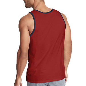 Ropa de gimnasio sin mangas, nuevo estilo, camiseta sin mangas para hombre en stock, hecha de algodón y poliéster, camiseta sin mangas para hombre - Product Image 3