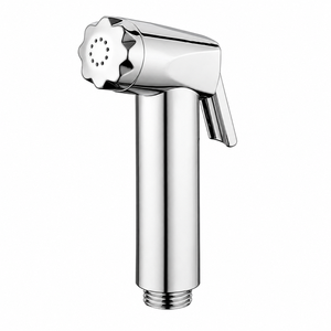 Pulvérisateur de bidet portatif KSN Vietnam VX62 finition chromée, pistolet de pulvérisation Shattaf pour toilettes, tête de pulvérisation pour l'hygiène et le nettoyage de la salle de bain - Product Image 1