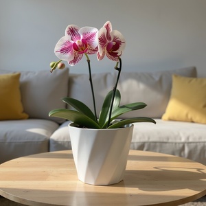 Flor de plástico para mesa, duradera y elegante, perfecta para decoración de interiores, bajo mantenimiento, agrega un toque de naturaleza a cualquier mesa - Product Image 5