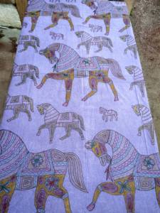 ผ้าปูโต๊ะปักลายทำมือสไตล์อินเดียราชสถาน งานฝีมือตกแต่งโต๊ะ - Product Image 1