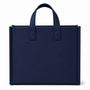 Sac fourre-tout en feutre non tissé en polyester avec logo personnalisé, ouverture supérieure, réutilisable, sac promotionnel, sac de shopping, vente en gros - Product Image 5