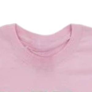 AKA เสื้อยืดลายตัวอักษรสีชมพูประดับตัวอักษรกรีกคอกลมเสื้อยืดลำลองผู้หญิงสีชมพู - Product Image 4
