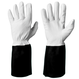 Guantes de Soldadura TIG de Alta Calidad, Resistentes al Fuego, de Piel de Oveja, Protección de Seguridad Industrial para las Manos, Guantes para Construcción y Barbacoa - Product Image 6