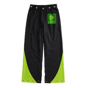 Chándal personalizado de dos piezas con cremallera para hombre, chándal de poliéster con cremallera, chándal cortavientos de talla grande con estampado unisex, OEM - Product Image 6