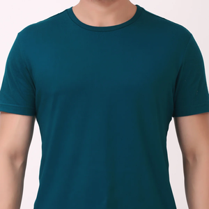 เสื้อยืดคอตตอน 100% ทรงโอเวอร์ไซส์ น้ำหนัก 230-320 แกรม แบบสั่งทำพิเศษ ปักลาย คอกลม ชายเสื้อแบบดรอปโชว์เดอร์ สำหรับผู้ชาย - Product Image 6