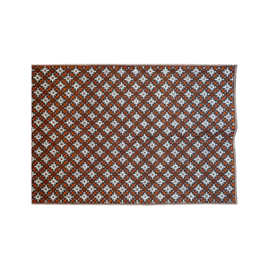 Tissu en coton batik indonésien artisanal, dessiné à la main, motif traditionnel Nogosari Nitik, tissu textile classique Sogan de qualité supérieure - Product Image 1