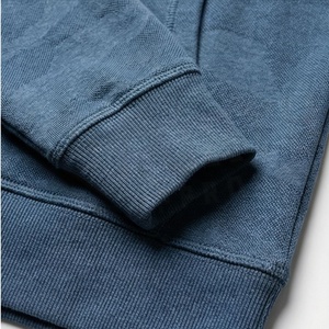 Sweat-shirt à capuche oversize pour femme, streetwear d'hiver, en coton, pull-over uni, broderie personnalisée, impression de logo - Product Image 6