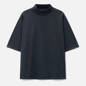 T-shirt col rond en coton biologique pour homme – Doux, respirant, manches courtes, été, durable, décontracté, uni – Qualité supérieure – Vente en gros - Product Image 5