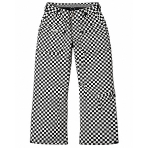 Pantalones Cargo Unisex a Cuadros, Estampados en Blanco y Negro, de Pierna Ancha, Corte Holgado, Estilo Adulto, Impermeables, Resistentes al Desgarro y Transpirables - Product Image 4
