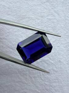 Saphir bleu naturel de haute clarté, bijoux de luxe, bleu profond, haute qualité, pierre précieuse en vrac de 12/16 mm par ANAS GEMS à bas prix - Product Image 1