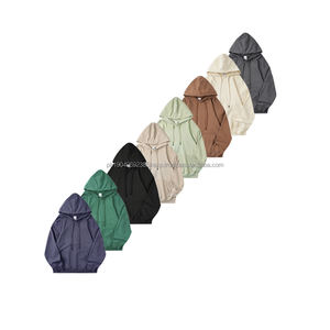 350GSM Cotton Printed Unisex Oversize Pullover <b>Hoodies</b> High Quality Printing Washed Street Wear Sweatshirt Customized <b>Hoodie</b> Men - Product Image 1