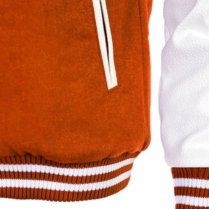 Chaqueta Varsity Clásica para Hombre, a la Moda, con Logotipo Frontal, Resistente al Viento, Estilo Urbano, con Dos Bolsillos Laterales, Corte Ajustado, de Poliéster - Product Image 5