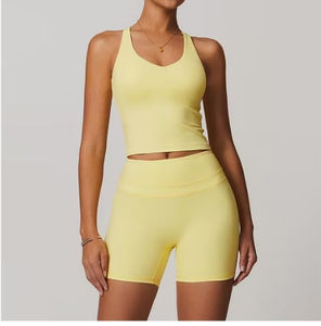 Women High-Waist Shorts Hollow-out <b>Ripped</b> Cycling Yoga Short <b>Leggings</b> Shorts High Quality Seamless Yoga Pants MS-SL-056 - Product Image 2