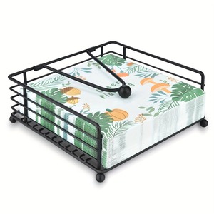 Porte-serviettes en métal fait main, durable, au design moderne et classique, aux tons chauds et à hauteur de vue, pour bureaux et maisons - Product Image 5