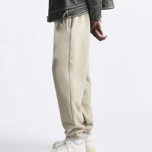 Casual <b>Running</b> Track <b>Fleece</b> Jogger Pant Straight Pattern Sweatpants with Drawstring Waist Pockets Flat Front Style Joggers Pants - Product Image 4