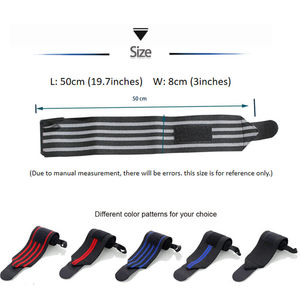 Muñequeras de Grado Comercial para Levantamiento de Pesas, para Gimnasios, Estudios de Crossfit y Entrenamiento en Casa - Product Image 4