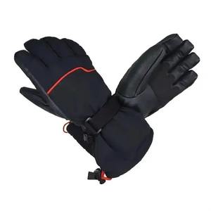 Guantes de Esquí de Alta Calidad 2026, Guantes de Snowboard, Guantes de Esquí de Invierno, Impermeables, Personalizados, de Cuero, para Hombre - Product Image 1