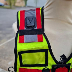 Chaqueta de Trabajo de Alta Visibilidad para Hombre, Chaleco de Seguridad Reflectante, Ropa de Trabajo para Construcción en Exteriores, Prenda Protectora Resistente - Product Image 4