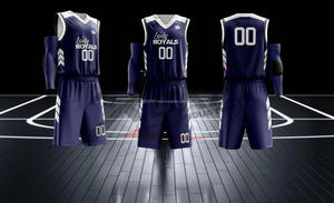 Uniformes de basketball pour hommes personnalisés de haute qualité, réversibles, sans manches, imprimés par sublimation, taille élastique, en maille polyester respirante - Product Image 3