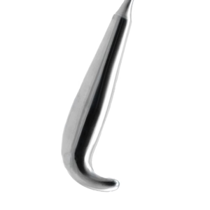 Premium Dingman Curved Bone <b>Hook</b> 19cm Stainless Steel Sharp Orthopedic Bone <b>Hook</b> Retractor for Maxillofacial & <b>Plastic</b> Surgery - Product Image 5