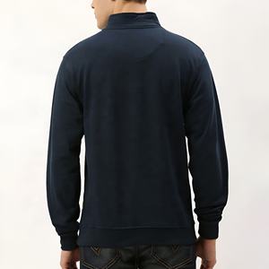 เสื้อฮู้ดผู้ชายผ้าฟลีซ สกรีนโลโก้ได้ สไตล์ลำลอง สตรีทแวร์ ทรงหลวม แฟชั่นคนเมือง ขายส่ง OEM เสื้อกันหนาว - Product Image 4