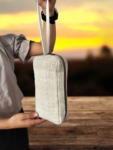 Handmade gai du lịch vệ sinh cá nhân Túi bền vững mỹ phẩm trường hợp dây kéo trẻ em cán thí điểm trường hợp Ví/Túi có tính năng in độc đáo - Product Image 2