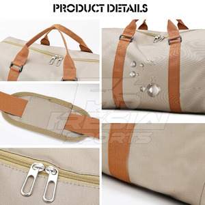 Bolsas de lona funcionales para viajes, deportes, gimnasio y actividades al aire libre con amplio espacio de almacenamiento y asas resistentes - Product Image 4