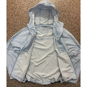 Chaqueta Anorak de Algodón Cepillado para Hombre, Estilo Windbreaker, Diseño a Cuadros, Ropa Urbana Personalizada, Chaqueta Deportiva - Product Image 2
