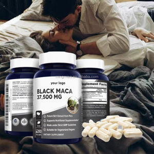 Kapsul bubuk akar Maca hitam, Formula untuk meningkatkan vitalitas dan Stamina pria, digunakan untuk mengobati skema ereksi. - Product Image 3