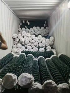 Chất lượng cao mạ kẽm kim cương lưới Chuỗi liên kết Cyclone <span class=keywords><strong>Net</strong></span> PVC tráng đen lắp ráp Chuỗi liên kết lưới hàng rào để bán - Product Image 6