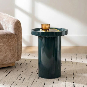 Taburete Redondo Moderno que Aporta Elegancia y Refinamiento a Cualquier Espacio, Ideal para Sentarse o para Colocar la Taza de Café Matutino - Product Image 2