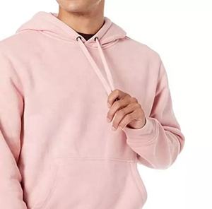 Sudaderas con capucha unisex de gran tamaño de algodón personalizadas de peso pesado OEM para hombres de alta calidad con logotipo impreso patrón sólido colorido para invierno - Product Image 4