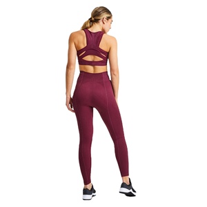 Haute qualité Yoga inspiré sport soutien-gorge Leggings ensemble motif solide grande taille Fitness Gym vêtements Shorts fabrication en gros - Product Image 3