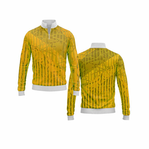 Custom Lightweight Stylish Half Zip Jacket <b>Men</b> Women Youth Sportswear Quick Dry Team <b>Pullover</b> With BesT Half Zip Jacket OEM - Product Image 2