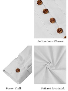 Nuevo Diseño 2026, Thobe para Hombre al por Mayor, Color Blanco Teñido, Diseño Personalizado, Thobe Árabe para Oraciones Diarias, Transpirable - Product Image 5