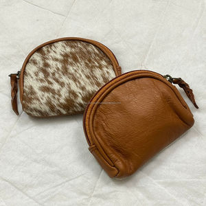 Hot Selling Zipper Coin Bag Cowhide Genuine Leather <b>Small</b> Coin <b>Purse</b> 2022 New Arrived Mini Bag Womens Change <b>Purses</b> - Product Image 5