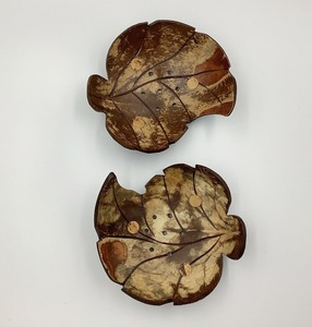 Bandeja de jabonera con forma de flor más vendida, accesorios de baño naturales, caja de cáscara de coco para jabones - Product Image 4