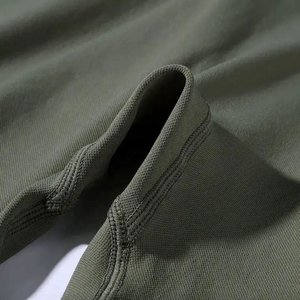 Leggings taille haute à coutures, longueur intégrale, vert uni, style sportif, extensibles, respirants, antibactériens, avec poches, en Spandex/Nylon pour femme - Product Image 4