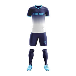 Nuevo Diseño de Uniforme de Fútbol para Clubes Deportivos, Conjunto de Camiseta de Fútbol Personalizada, Uniforme de Fútbol para Hombre, Diseño Único y Transpirable - Product Image 1