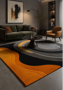 Alfombras de Lana Hechas a Mano con Diseño Moderno, Ecológicas, Antideslizantes y Aptas para Mascotas, Ideales para Oración, Viajes, Habitaciones Infantiles y de Adultos, Hoteles - Product Image 3