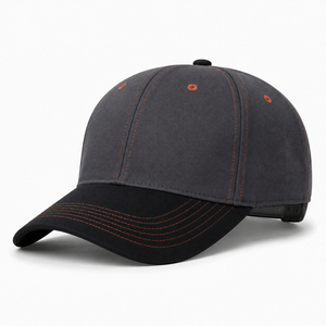 หมวกเบสบอลสำหรับผู้ชายแบบ Snapback คุณภาพดี ผ้าฝ้าย หมวกเบสบอลแบบ Snap Back สีพื้น สำหรับเล่นกีฬา ป้องกันแสงแดดในฤดูร้อน หมวกลำลองสำหรับกิจกรรมกลางแจ้ง หมวกสไตล์ Dad Hat - Product Image 4