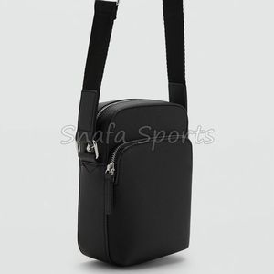 Bolso Bandolera de Cuero Genuino para Hombre, Correa Ajustable, Pequeño, para Uso Diario y Viajes, Bolso Mensajero - Product Image 2