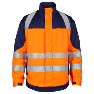 Vestes de travail haute visibilité pour hommes, imperméables, à manches longues, avec bande réfléchissante, pour l'hiver - Product Image 3