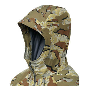 Veste de chasse imperméable, camouflage tactique, coupe-vent, softshell à capuche pour homme, pêche, randonnée, trekking, performance - Product Image 2