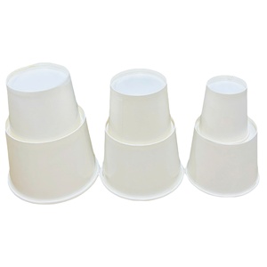 ถ้วยไอศกรีมกระดาษสังเคราะห์แบบย่อยสลายได้ผนังเดียวพร้อมฝาปิดกระดาษ - Product Image 5