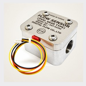 เซ็นเซอร์วัดการไหลของน้ำแบบดิจิตอล DIGITAL FLOW DGT-010SI เซ็นเซอร์วัดการไหลแบบโอวัลเกียร์ 316L สแตนเลสสตีล PT 1/2 เกลียวใน - Product Image 2
